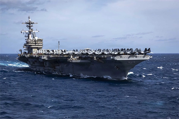Quân sự thế giới hôm nay 8-3 Mỹ điều tàu sân bay hạt nhân USS George H W Bush tới Trung Đông